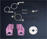 Skoda Super B 08 15 Window Regulator Cable Front Right Repair Kit Kits
